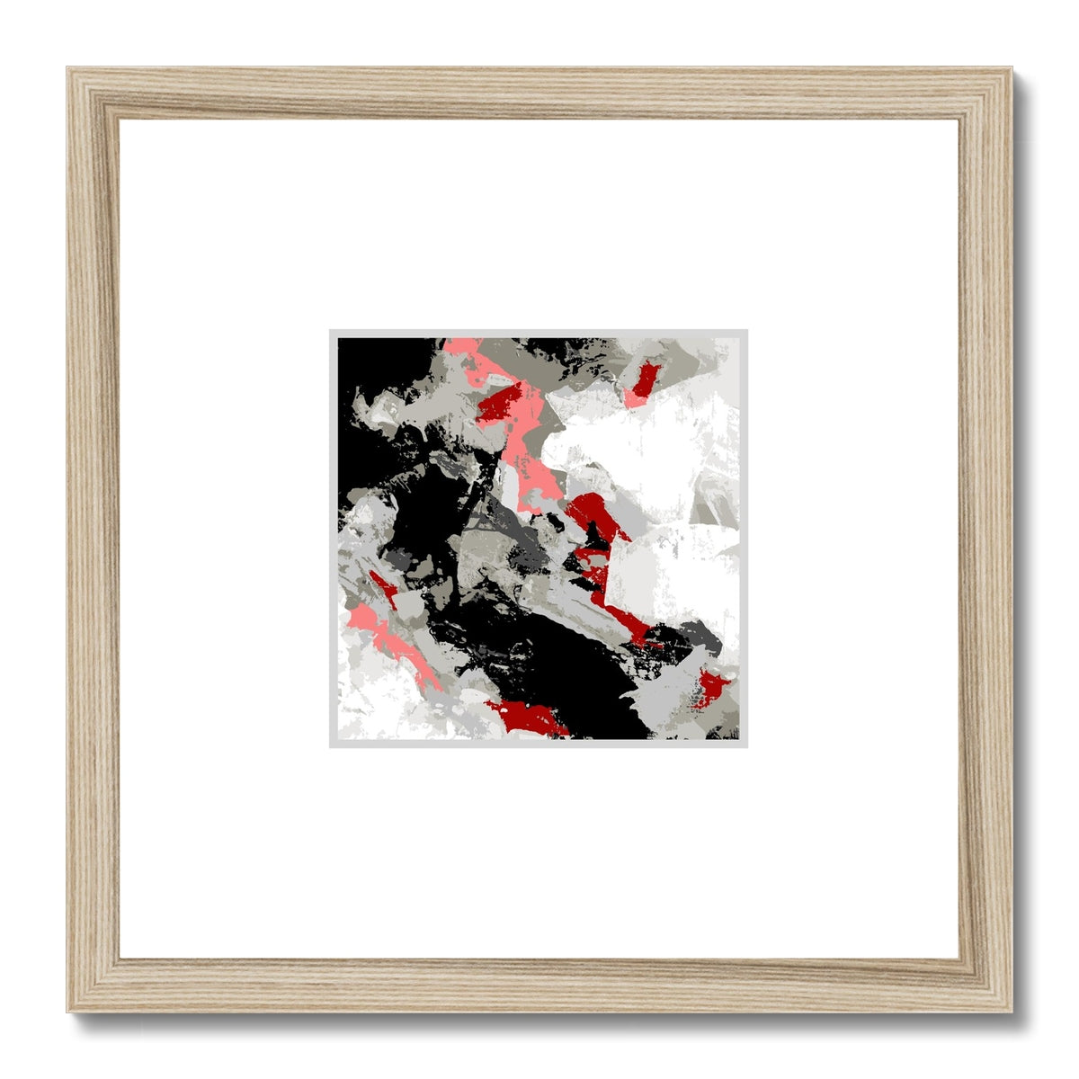 Framed Graphic Art Print, Faux Mat - 12x12 inches | FMS-1190-7690