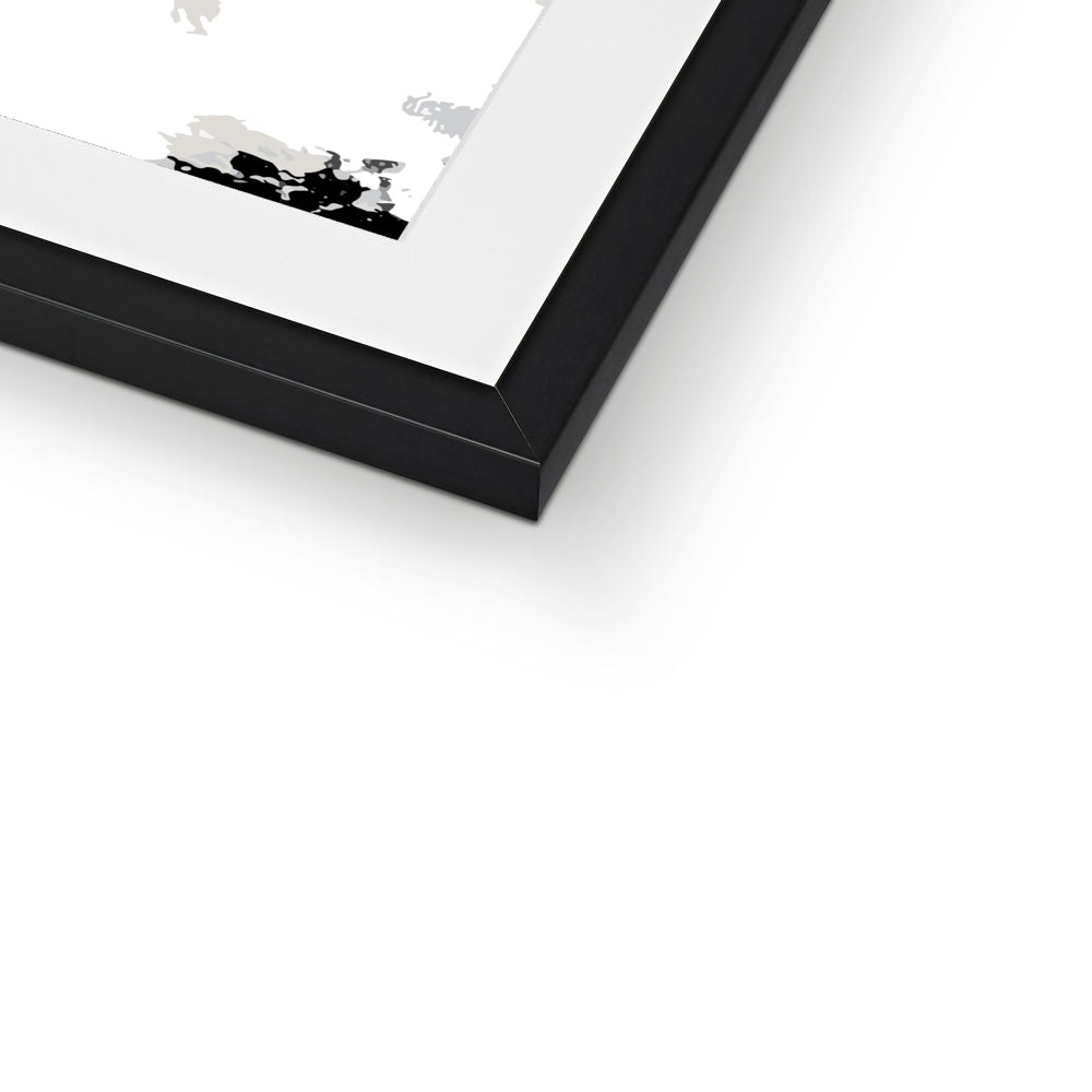 Framed Graphic Art Print, White Mat - 6x8, 8x12, 11x14, 12x16, 16x20, 18x24, 20x28 inches | FPV-1200-7692