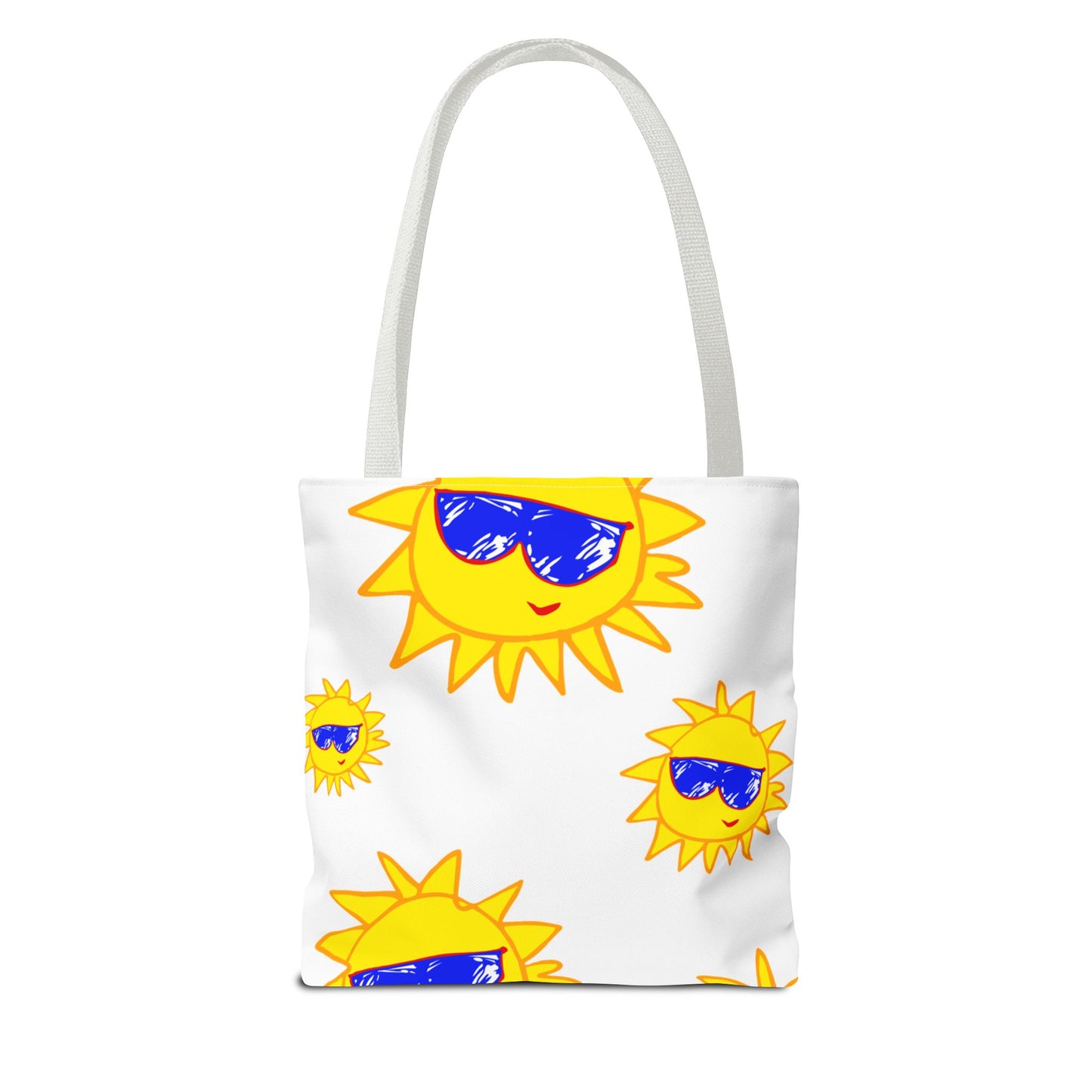 Shopping Tote with Cheerful Vibes | TBSF