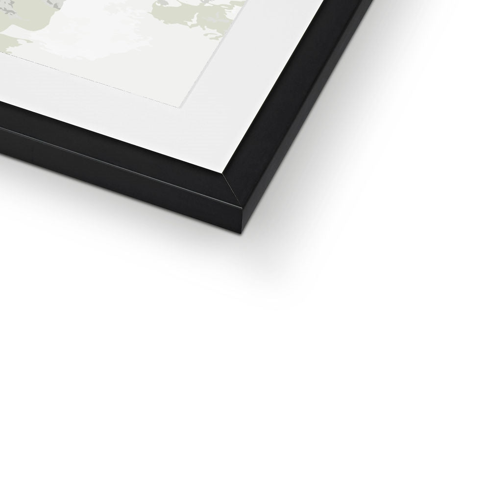Framed Graphic Art Print, White Mat - 6x8, 8x12, 11x14, 12x16, 16x20, 18x24, 20x28 inches | FPV-1240-7698