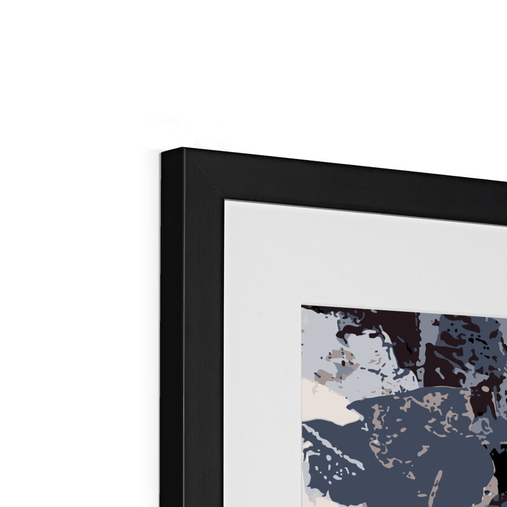 Framed Graphic Art Print, White Mat - 6x8, 8x12, 11x14, 12x16, 16x20, 18x24, 20x28 inches | FPV-1220-7692