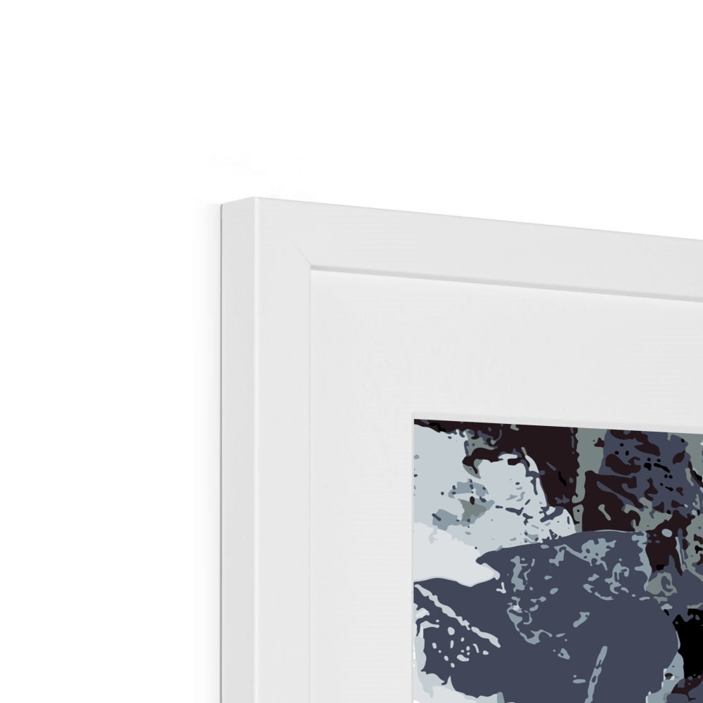 Framed Graphic Art Print, White Mat - 6x8, 8x12, 11x14, 12x16, 16x20, 18x24, 20x28 inches | FPV-1210-7692