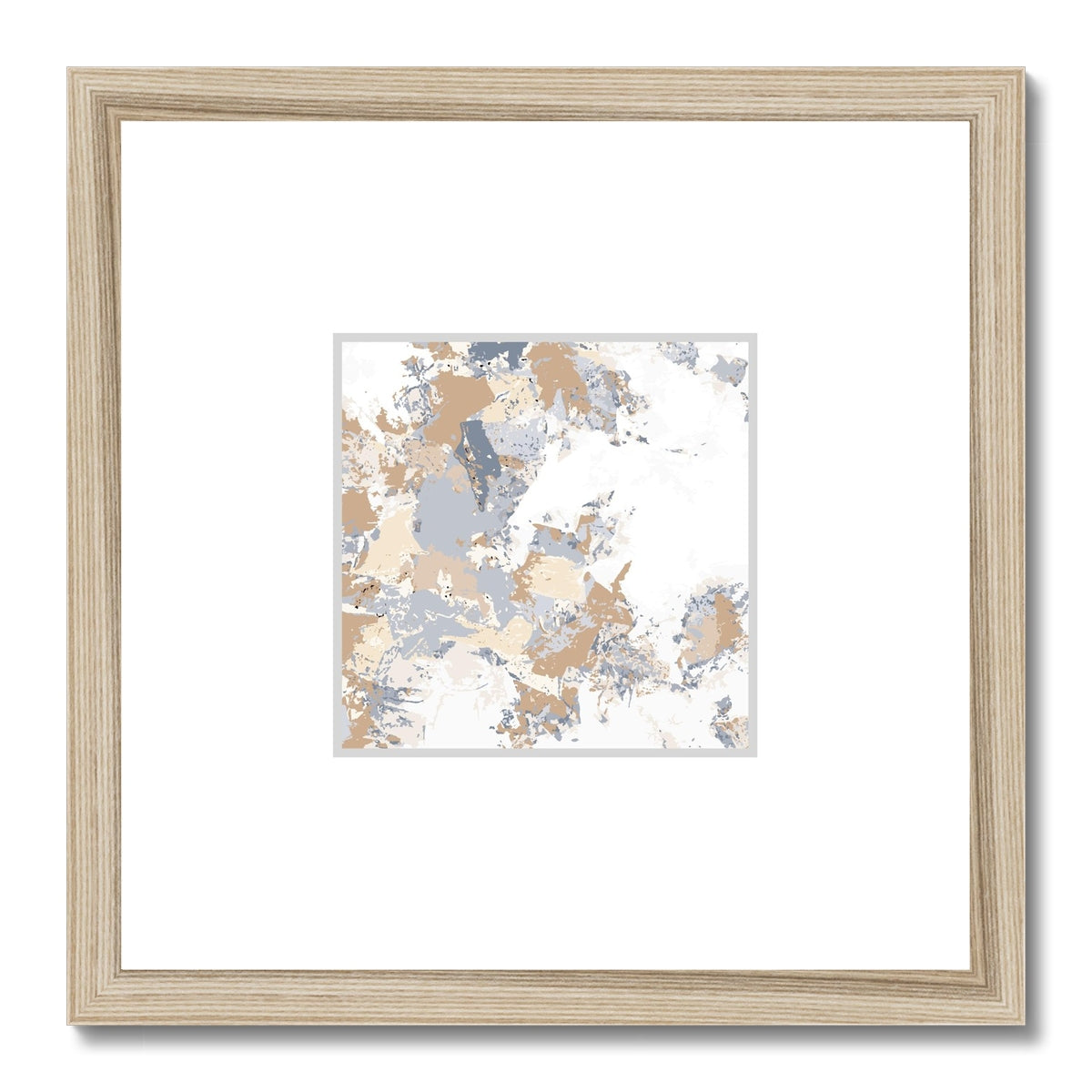 Framed Graphic Art Print, Faux Mat - 12x12 inches | FMS-1160-7695