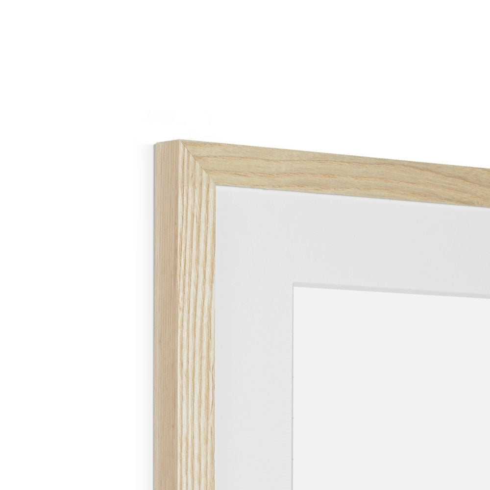 Framed Graphic Art Print, White Mat - 6x8, 8x12, 11x14, 12x16, 16x20, 18x24, 20x28 inches | FPV-1150-7694