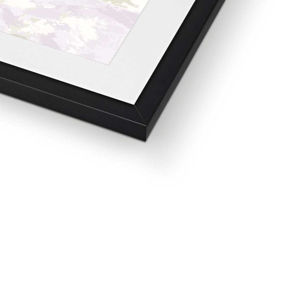 Framed Graphic Art Print, White Mat - 6x8, 8x12, 11x14, 12x16, 16x20, 18x24, 20x28 inches | FPV-1250-7688