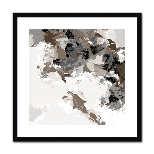 Framed Graphic Art Print, White Mat - 8x8 12x12 16x16 20x20 24x24 28x28 inches | FPS-1170-7693