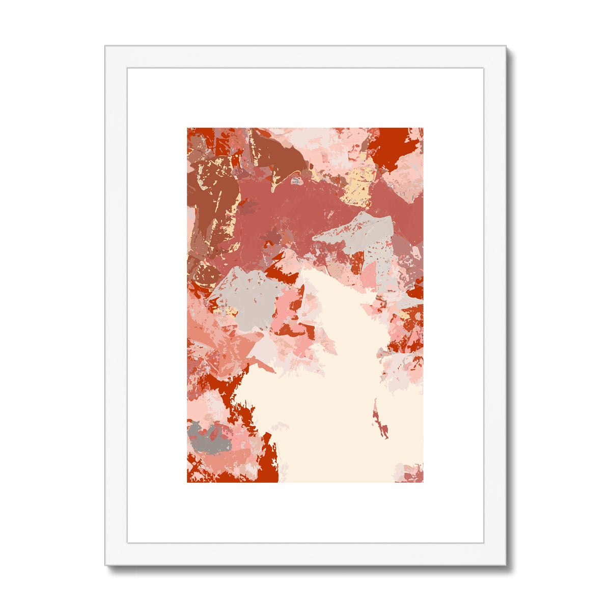 Framed Graphic Art Print, White Mat - 6x8, 8x12, 11x14, 12x16, 16x20, 18x24, 20x28  inches | FPV-1130-7692