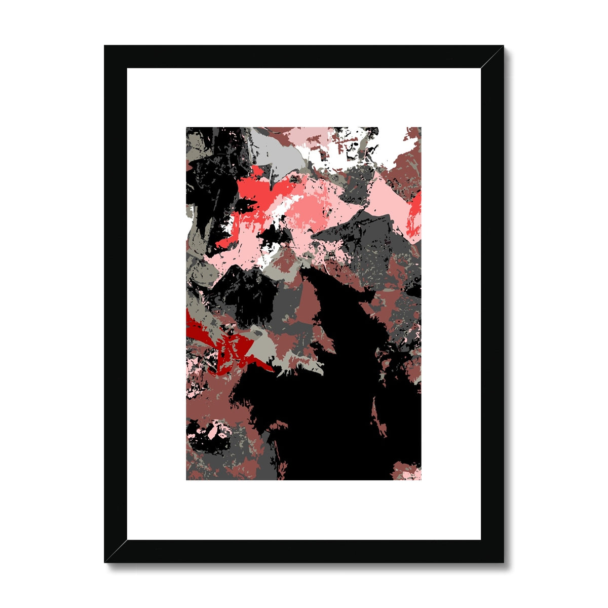 Framed Graphic Art Print, White Mat - 6x8, 8x12, 11x14, 12x16, 16x20, 18x24, 20x28 inches | FPV-1190-7692