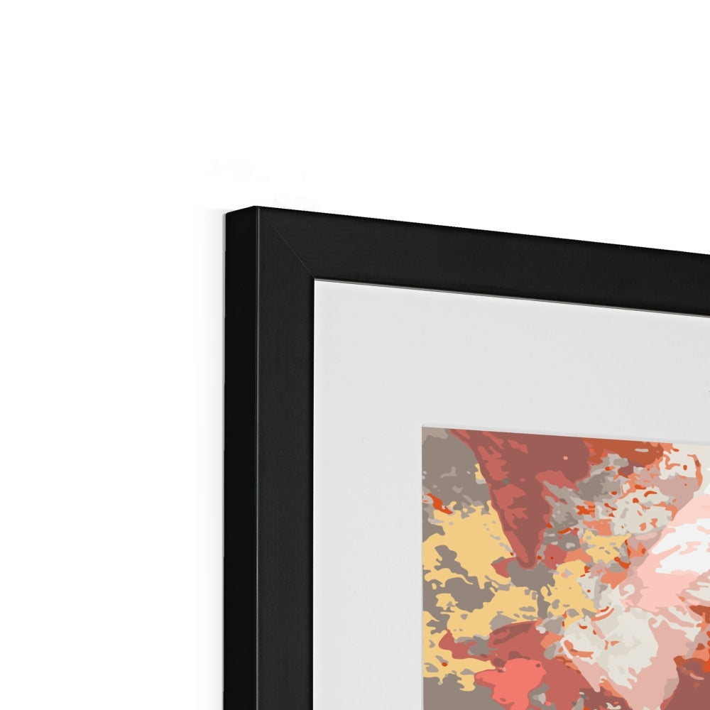 Framed Graphic Art Print, White Mat - 6x8, 8x12, 11x14, 12x16, 16x20, 18x24, 20x28 inches | FPV-1130-7698