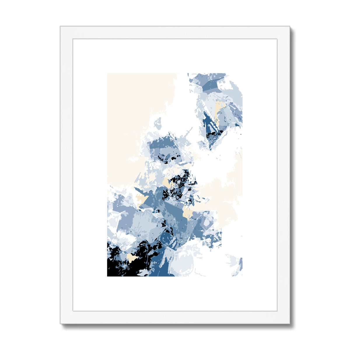 Framed Graphic Art Print, White Mat - 6x8, 8x12, 11x14, 12x16, 16x20, 18x24, 20x28 inches | FPV-1230-7694