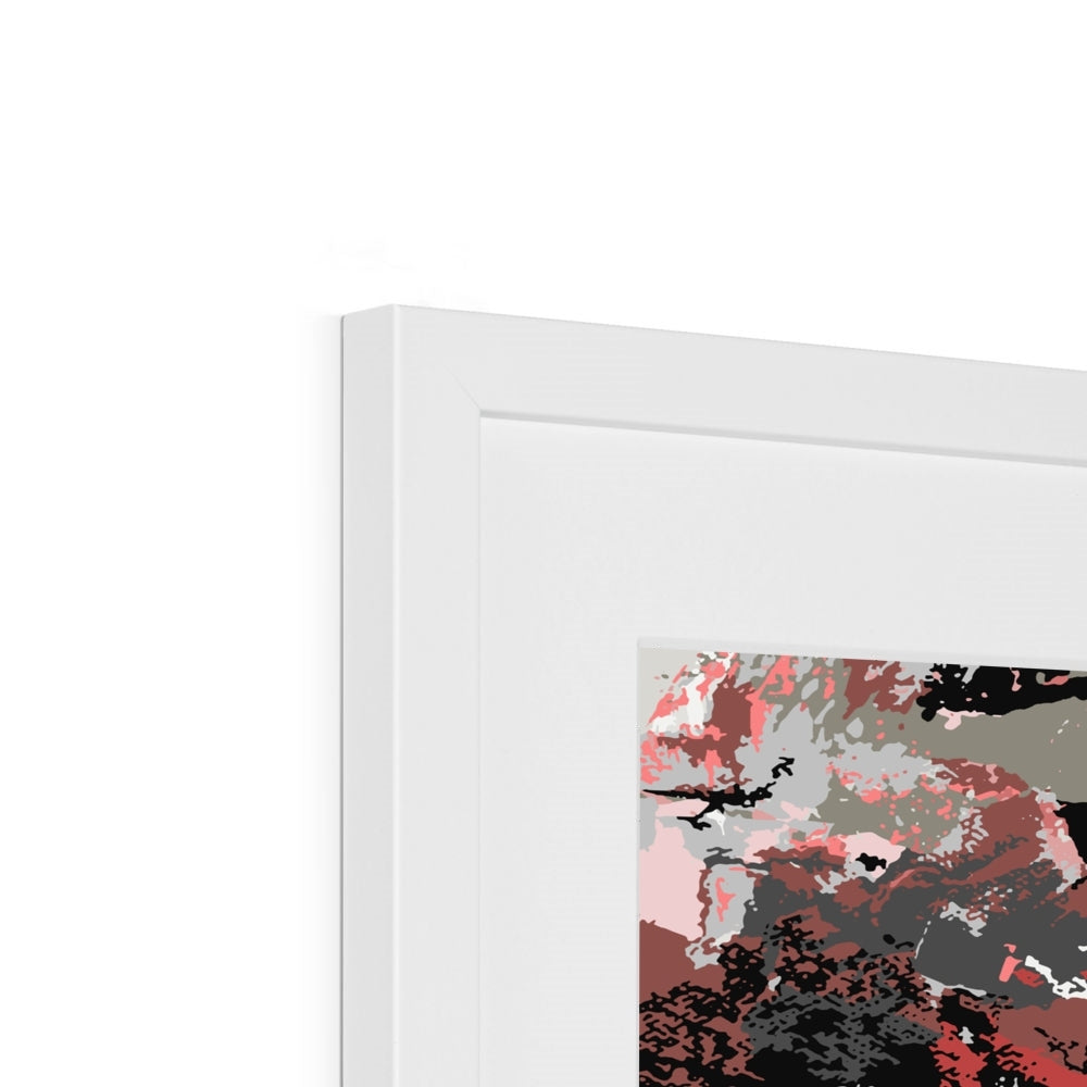 Framed Graphic Art Print, White Mat - 6x8, 8x12, 11x14, 12x16, 16x20, 18x24, 20x28 inches | FPV-1190-7689