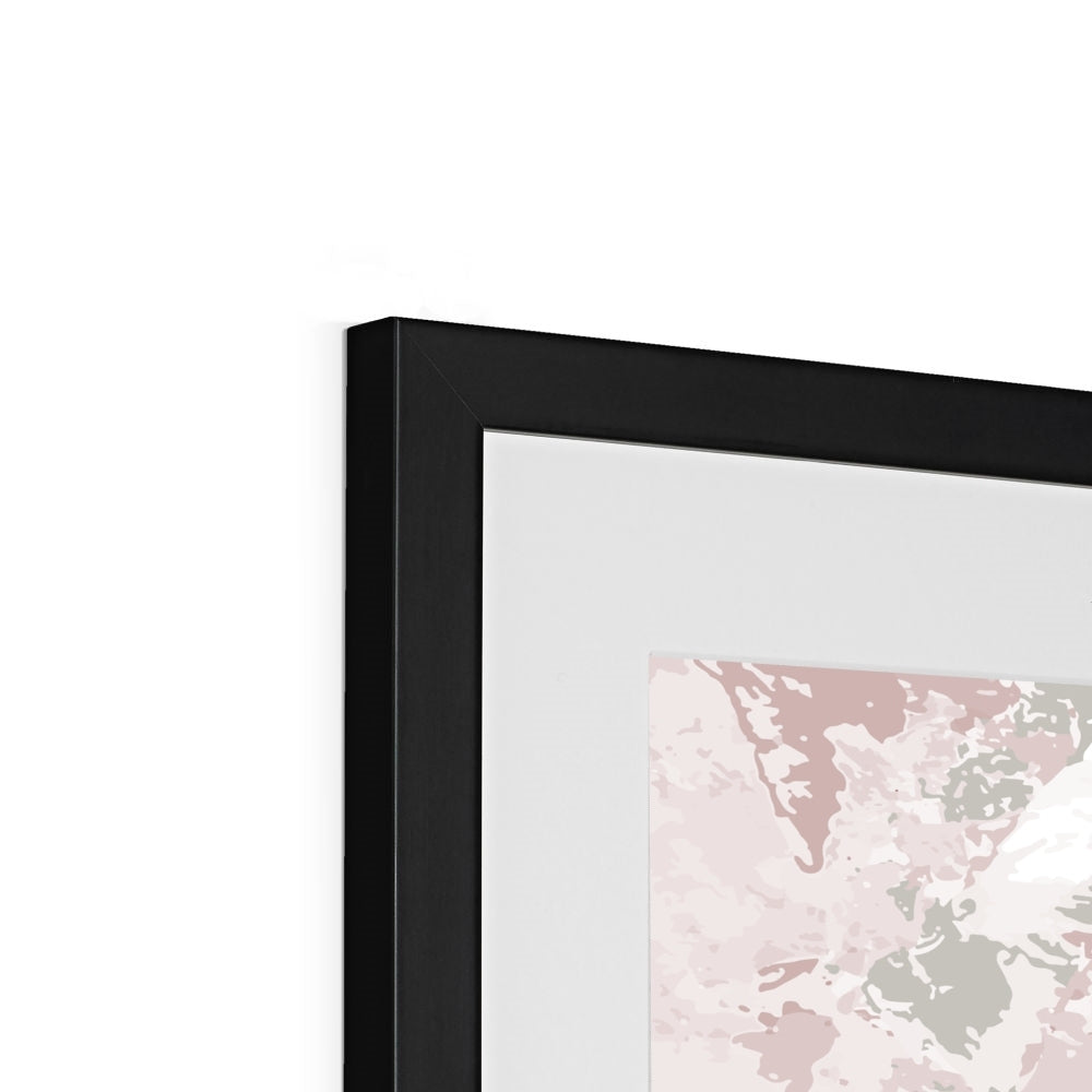 Framed Graphic Art Print, White Mat - 6x8, 8x12, 11x14, 12x16, 16x20, 18x24, 20x28 inches | FPV-1190-7698