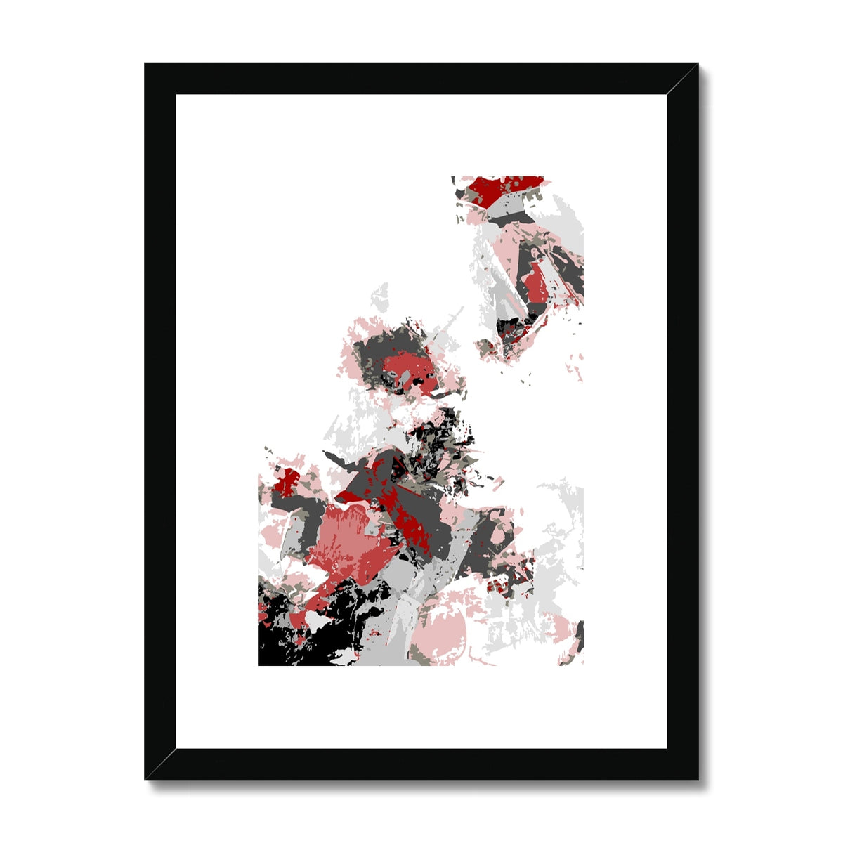 Framed Graphic Art Print, White Mat - 6x8, 8x12, 11x14, 12x16, 16x20, 18x24, 20x28 inches | FPV-1190-7694