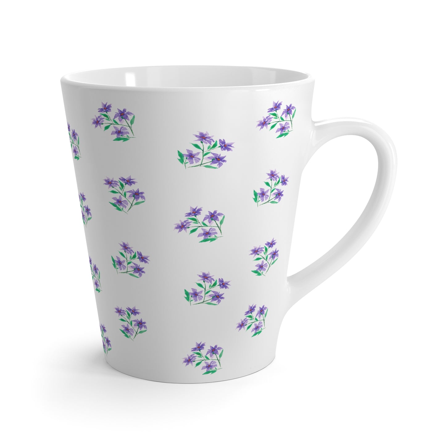 12oz Fine Art Watercolor Latte Mug | LM-1355