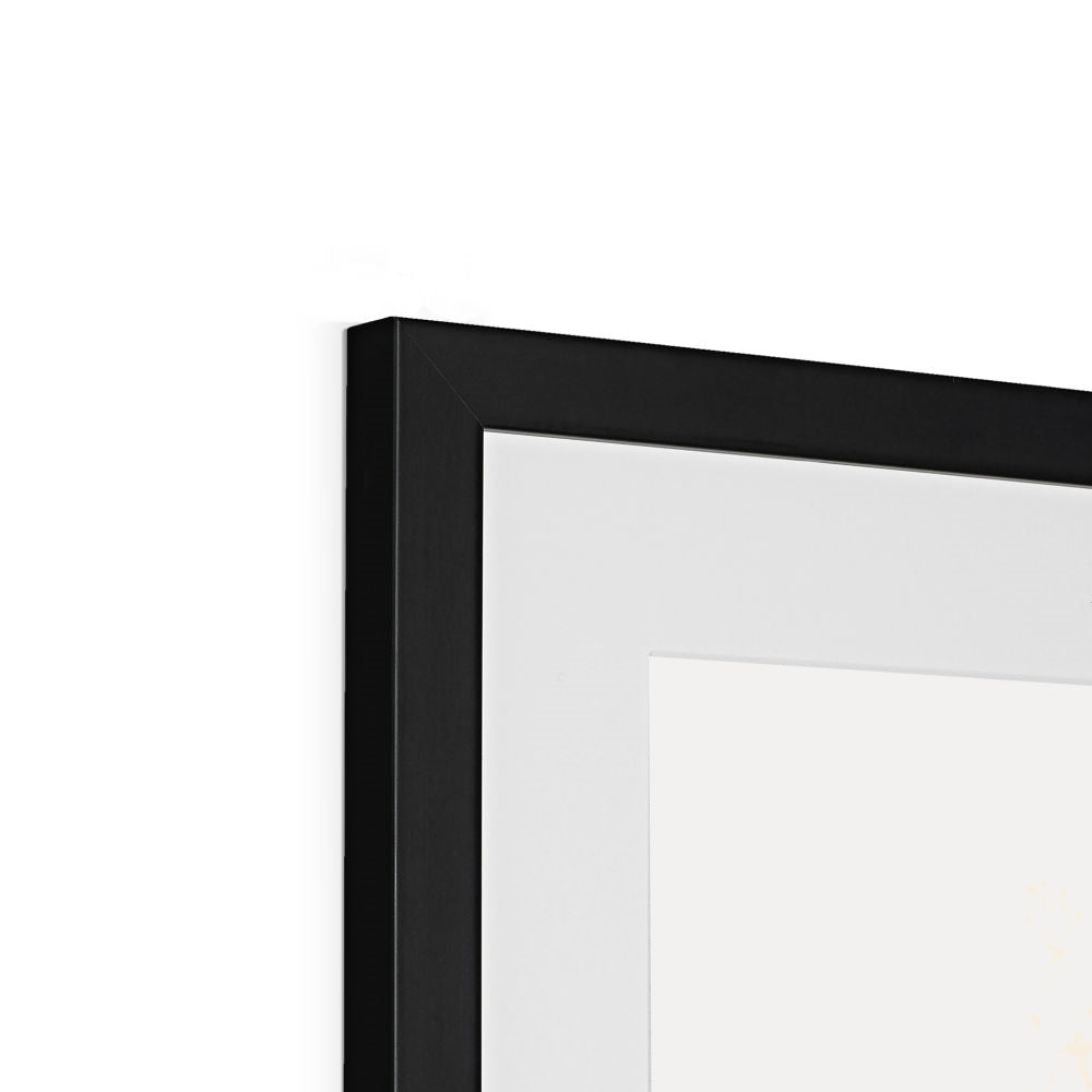 Framed Graphic Art Print, White Mat - 6x8, 8x12, 11x14, 12x16, 16x20, 18x24, 20x28 inches | FPV-1160-7694