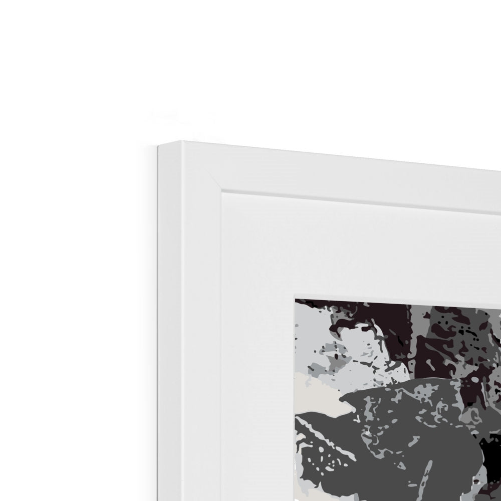 Framed Graphic Art Print, White Mat - 6x8, 8x12, 11x14, 12x16, 16x20, 18x24, 20x28 inches | FPV-1200-7692