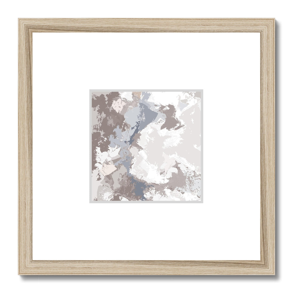 Framed Graphic Art Print, Faux Mat - 12x12 inches | FMS-1220-7691