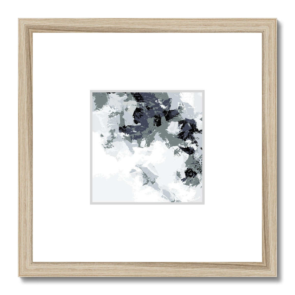 Framed Graphic Art Print, Faux Mat - 12x12 inches | FMS-1210-7693