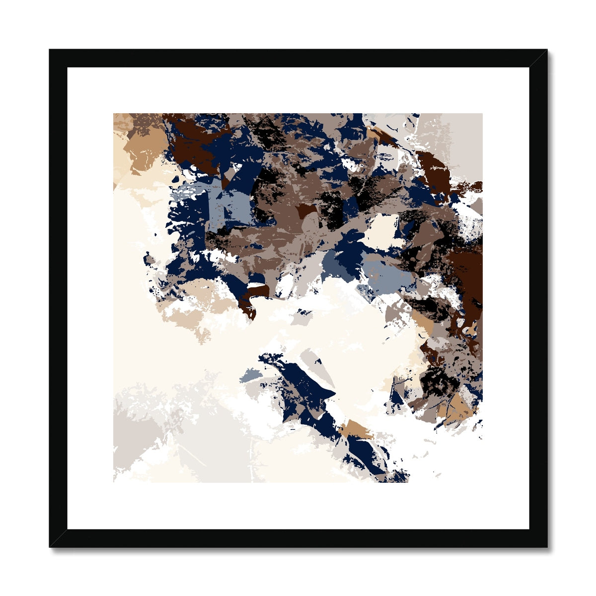 Framed Graphic Art Print, White Mat - 8x8 12x12 16x16 20x20 24x24 28x28 inches | FPS-1160-7693