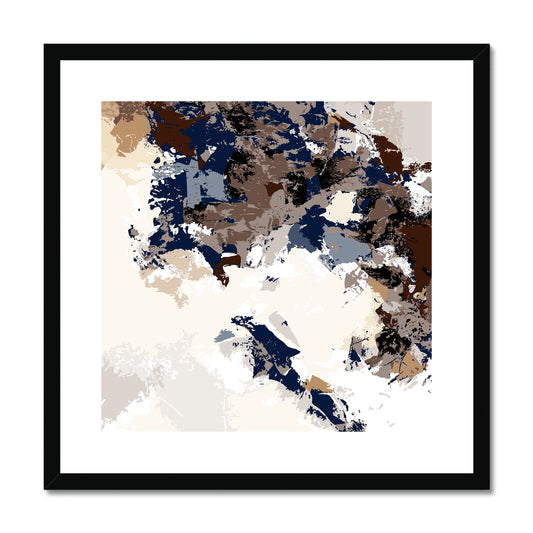 Framed Graphic Art Print, White Mat - 8x8 12x12 16x16 20x20 24x24 28x28 inches | FPS-1160-7693