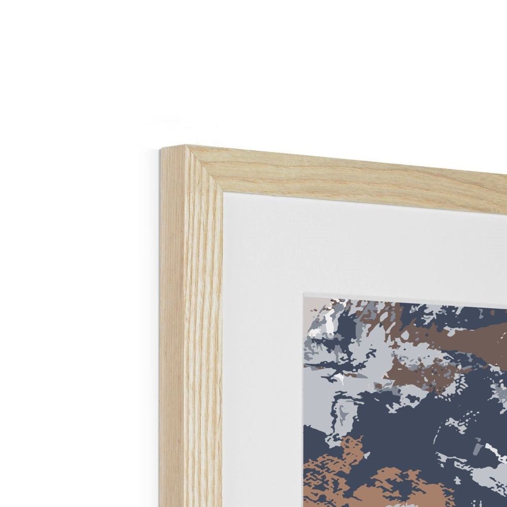 Framed Graphic Art Print, White Mat - 6x8, 8x12, 11x14, 12x16, 16x20, 18x24, 20x28 inches | FPV-1220-7689
