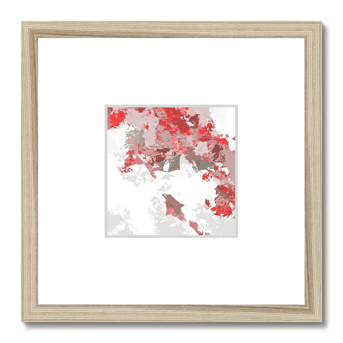 Framed Graphic Art Print, Faux Mat - 12x12 inches | FMS-1190-7693