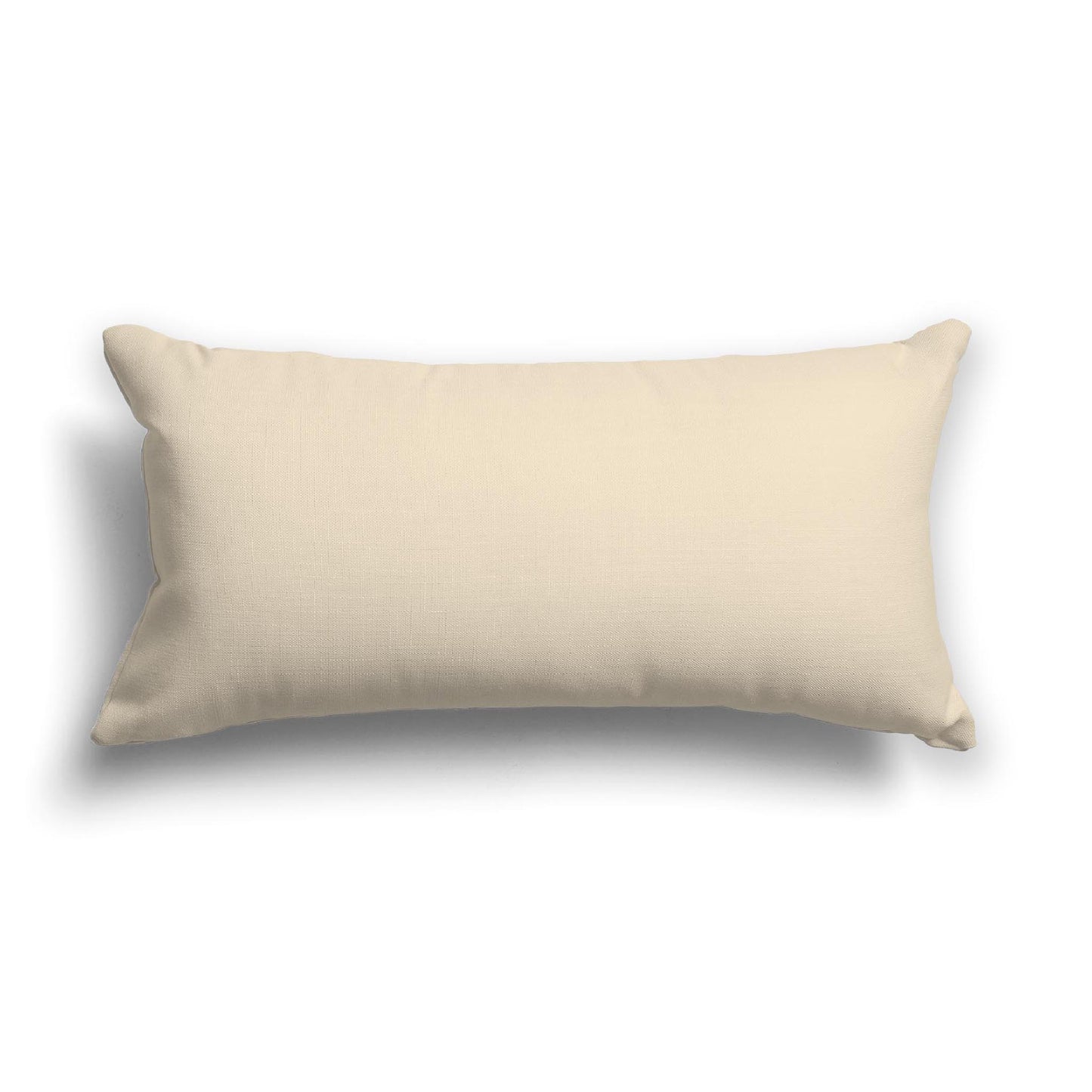 Beige Cotton Canvas Cushion Covers, 24 x 12 inches / 61 x 30 cm