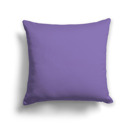Purple Spun Polyester Throw Pillow, USCU-1320-999
