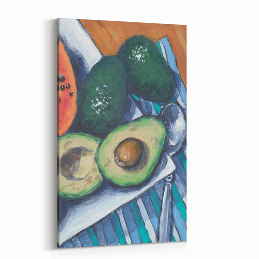 Fine Art Canvas Print - 15x24 20x32 25x40 30x48 25x56 inches | Floral Garden Three in Acrylic, CP3-2105-R