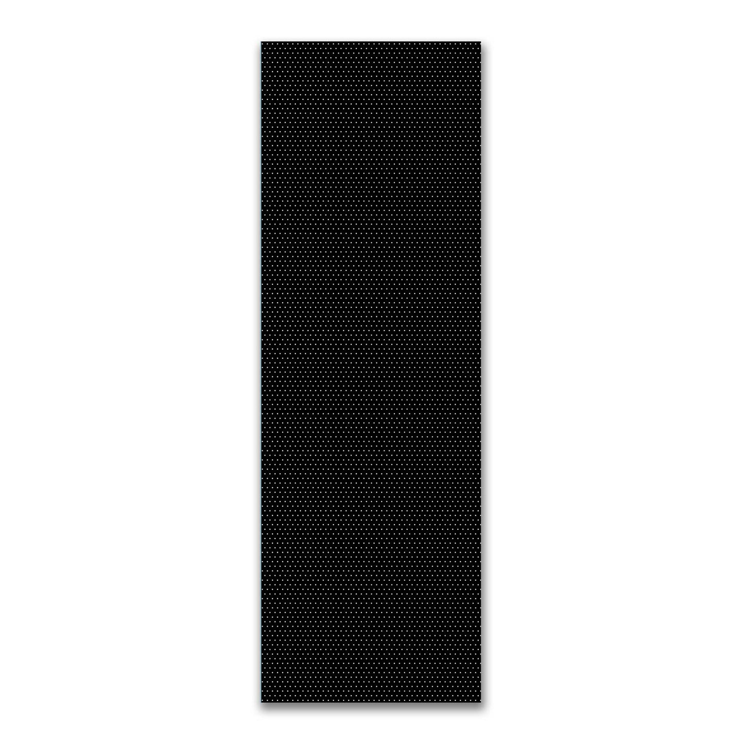 Spun Polyester Fabric with Fine Pale Cream Diamonds on Black #FASP-1013-112