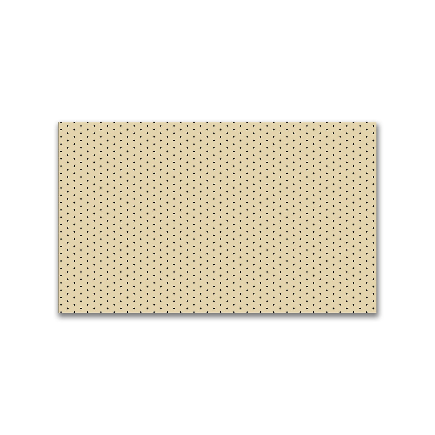 Spun Polyester Fabric with Fine Black Diamonds on Tan #FASP-1014-111