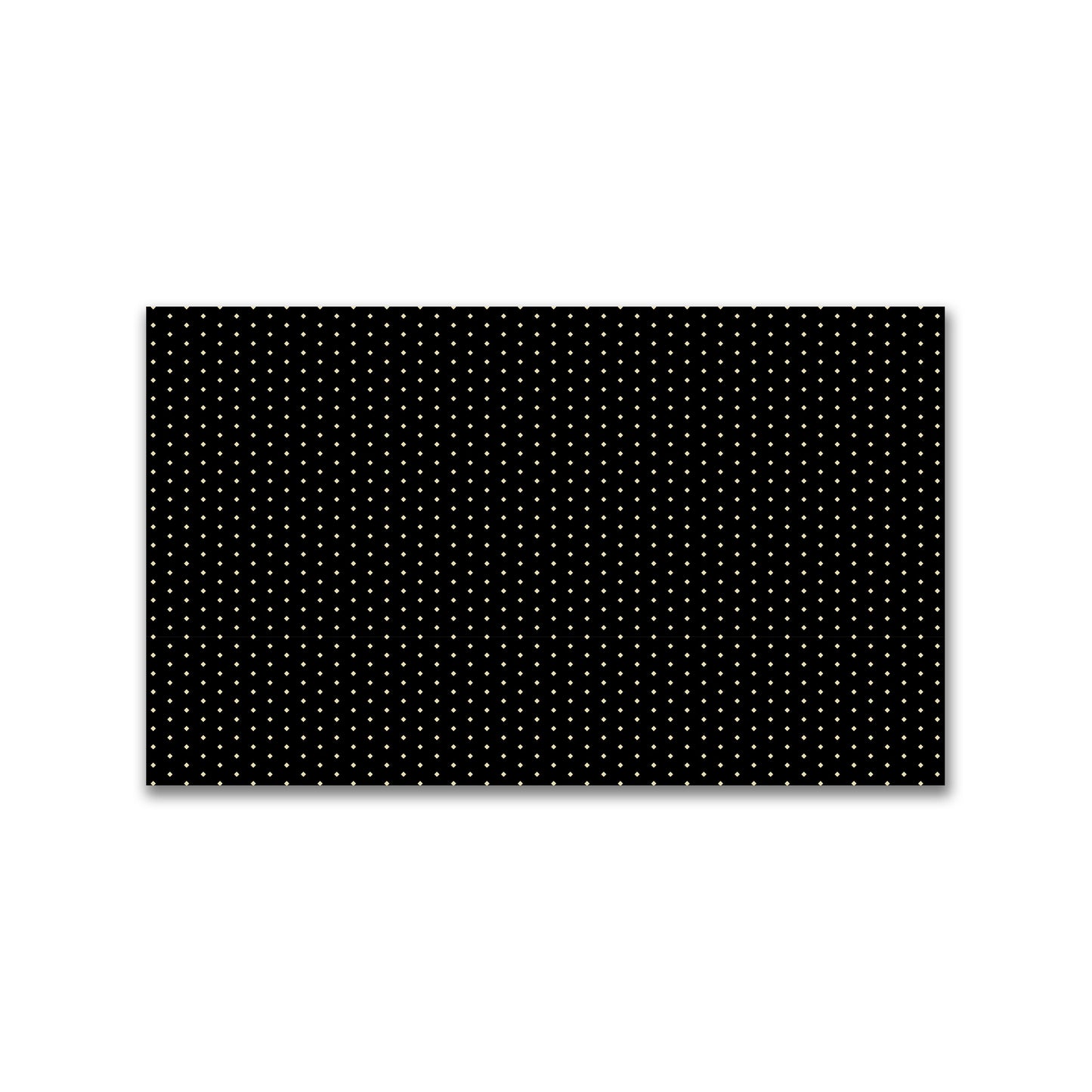 Spun Polyester Fabric with Fine Tan Diamonds on Black #FASP-1014-112