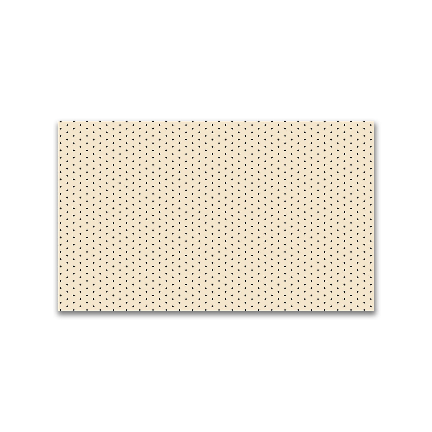 Spun Polyester Fabric with Fine Black Diamonds on Beige #FASP-1015-111