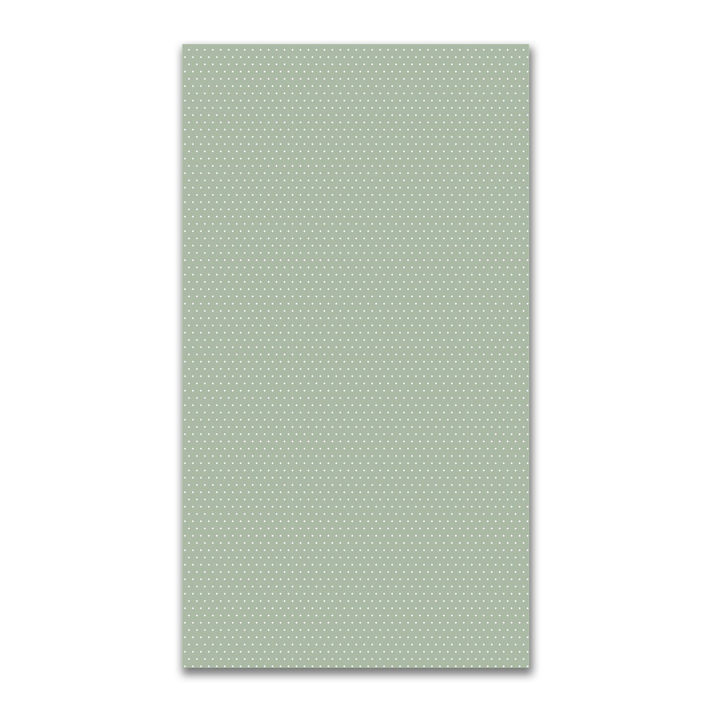 Spun Polyester Fabric with Fine White Diamonds on Green #FASP-1052-112