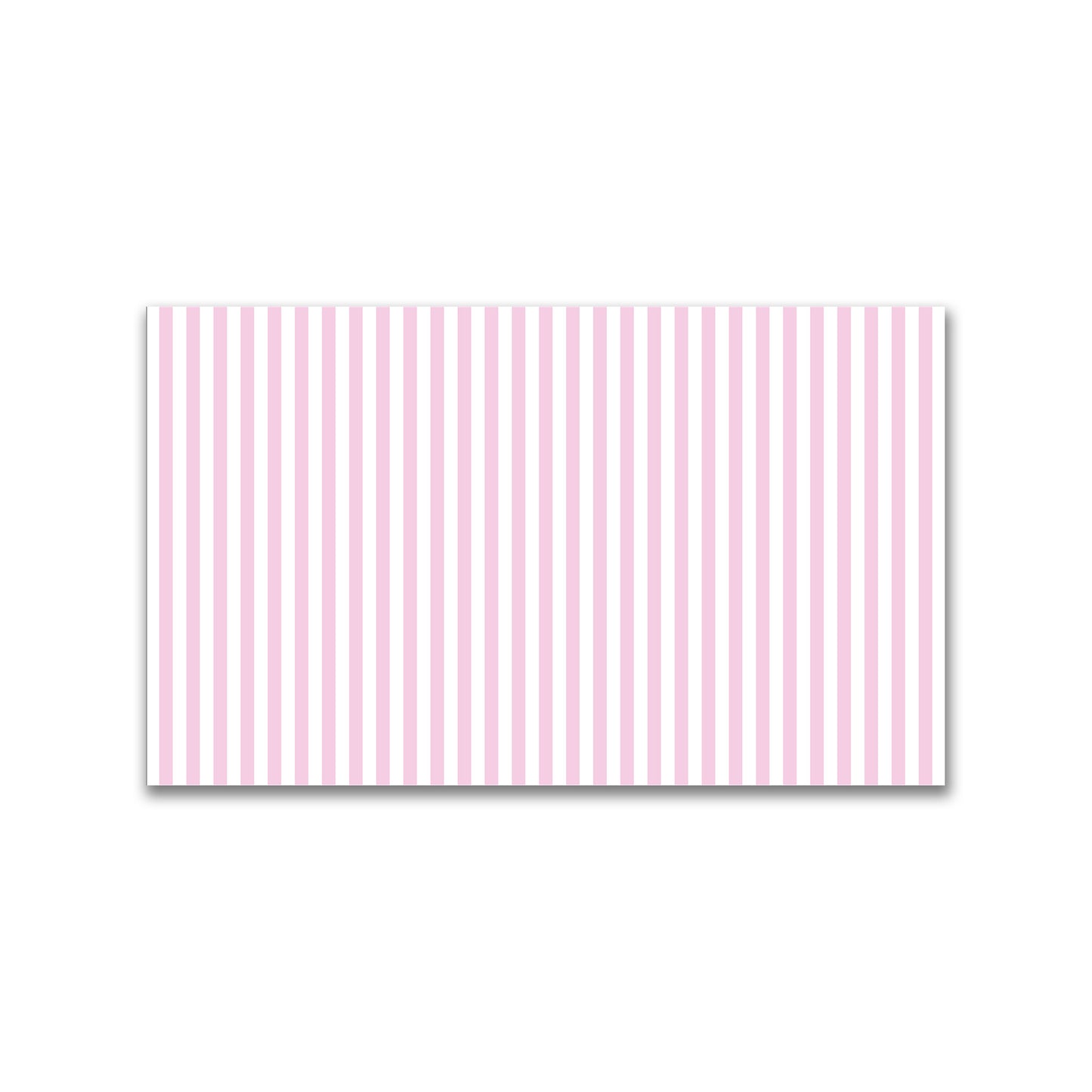 White Spun Polyester Fabric with Pink Bars #FASP-1081-051
