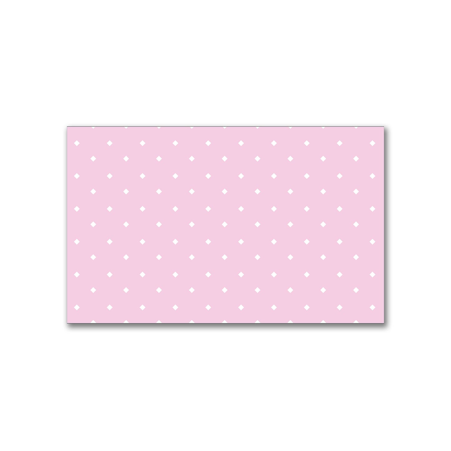 Spun Polyester Fabric with White Diamonds on Pink #FASP-1081-102