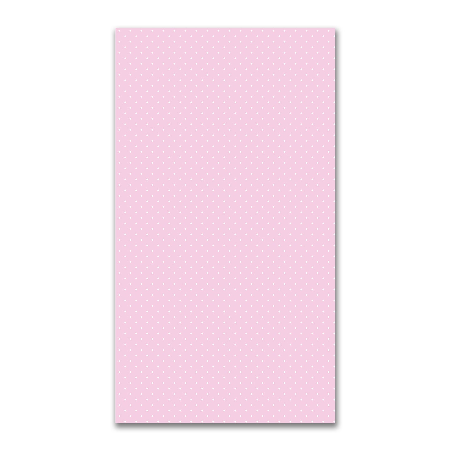 Spun Polyester Fabric with White Diamonds on Pink #FASP-1081-102