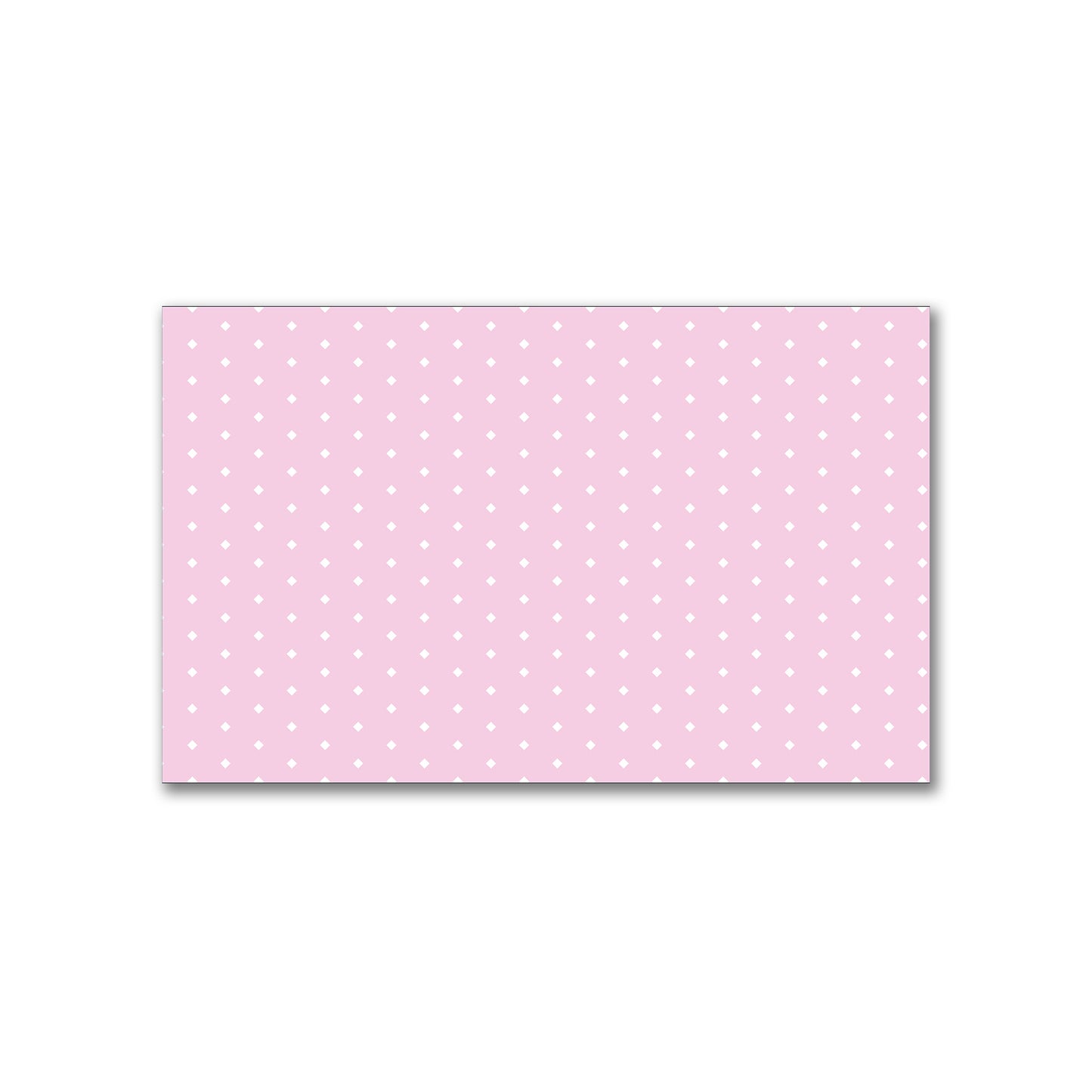 Spun Polyester Fabric with Fine White Diamonds on Pink #FASP-1081-112