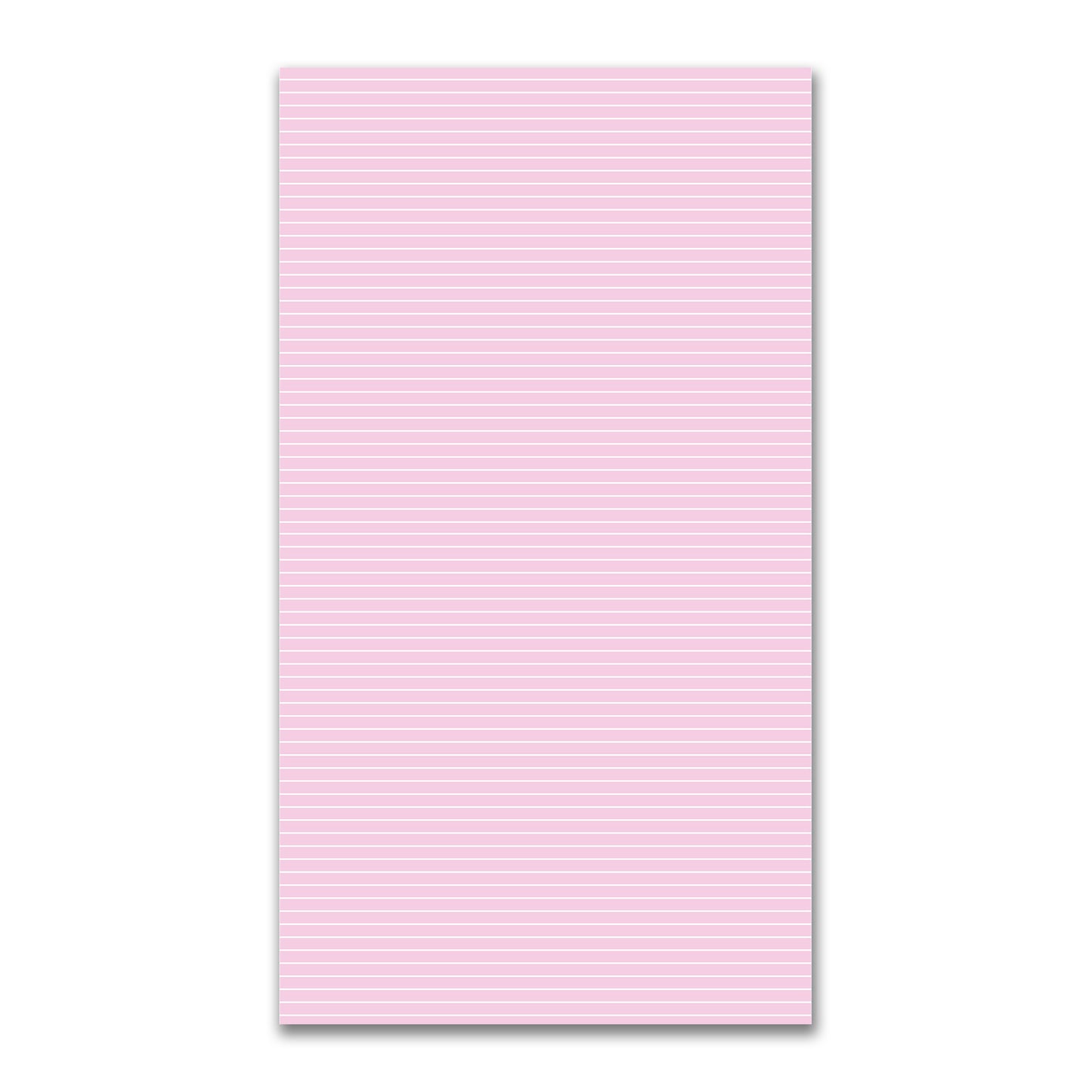 Spun Polyester Fabric with Fine White Stripes on Pink #FASP-1081-152