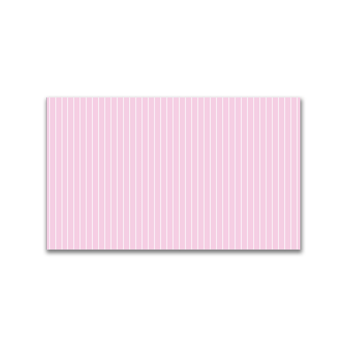 Spun Polyester Fabric with Fine White Stripes on Pink #FASP-1081-152