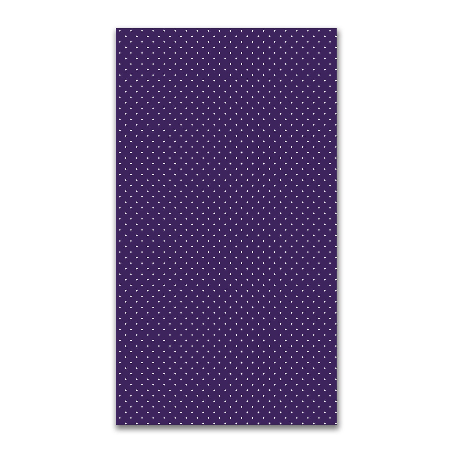 Spun Polyester Fabric with White Diamonds on Purple #FASP-1143-102