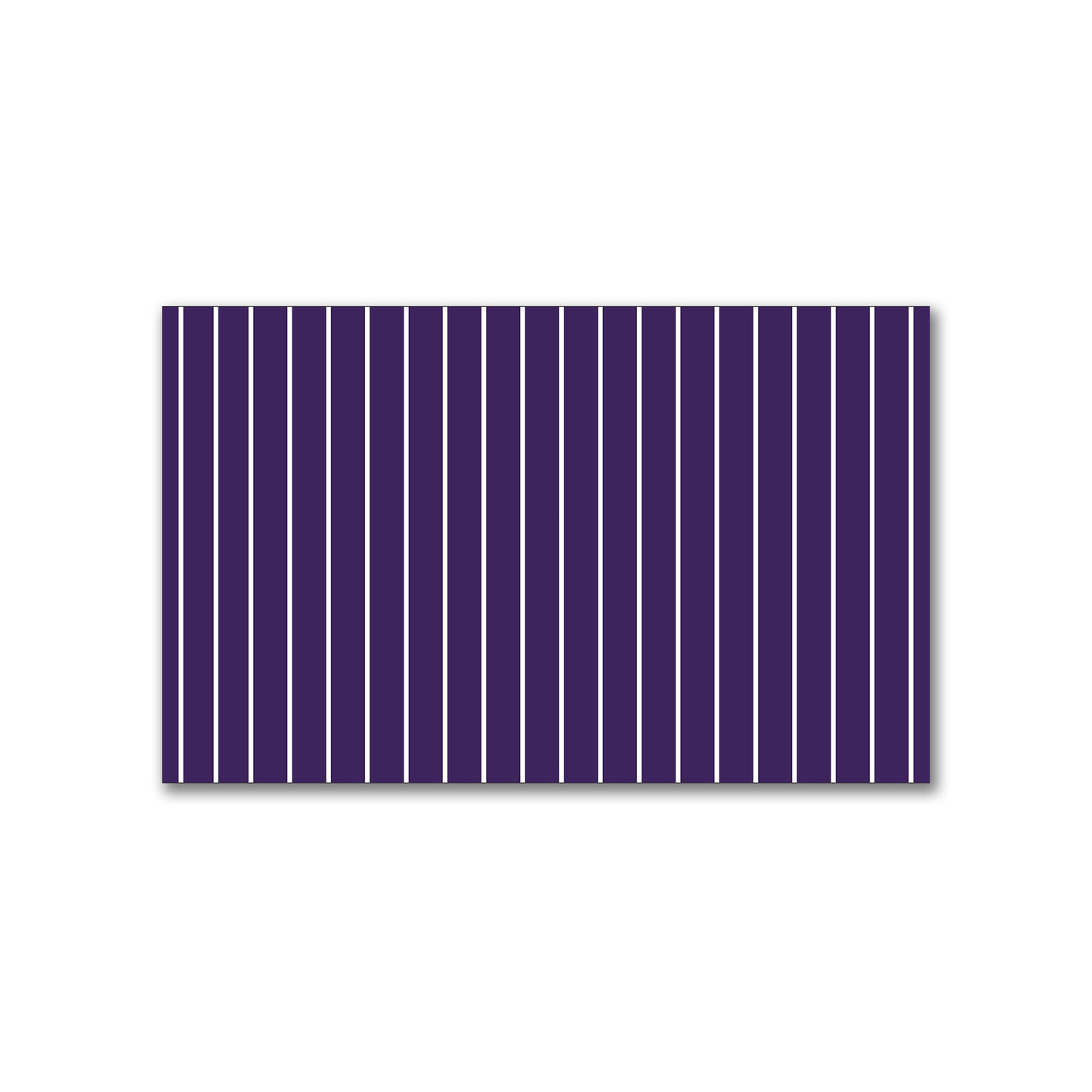 Spun Polyester Fabric with Fine White Stripes on Purple #FASP-1143-152