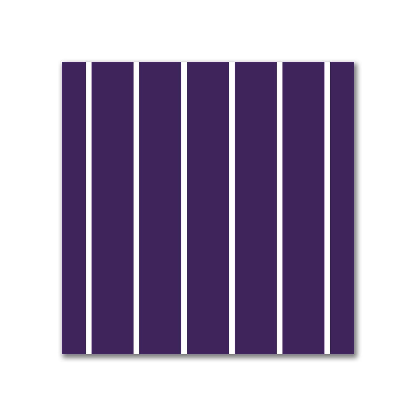 Spun Polyester Fabric with Fine White Stripes on Purple #FASP-1143-152