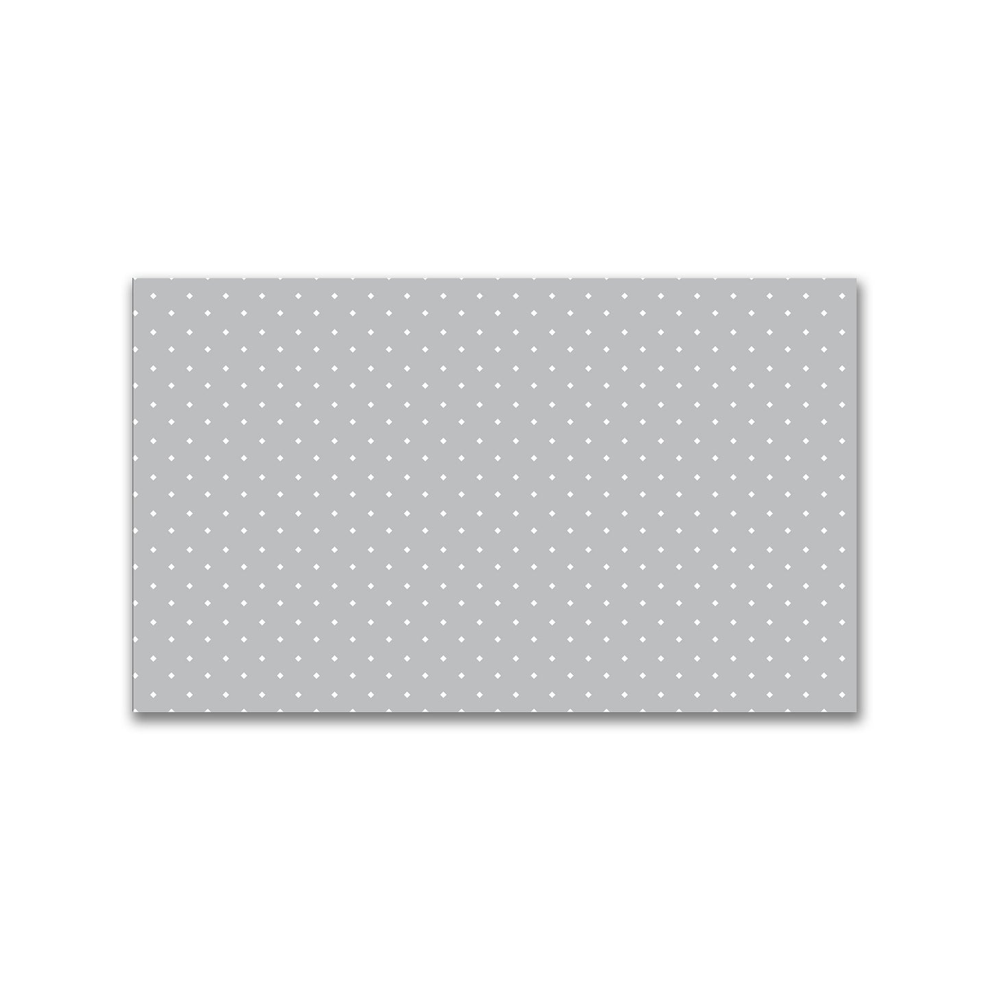 Spun Polyester Fabric with White Diamonds on Grey #FASP-1203-102