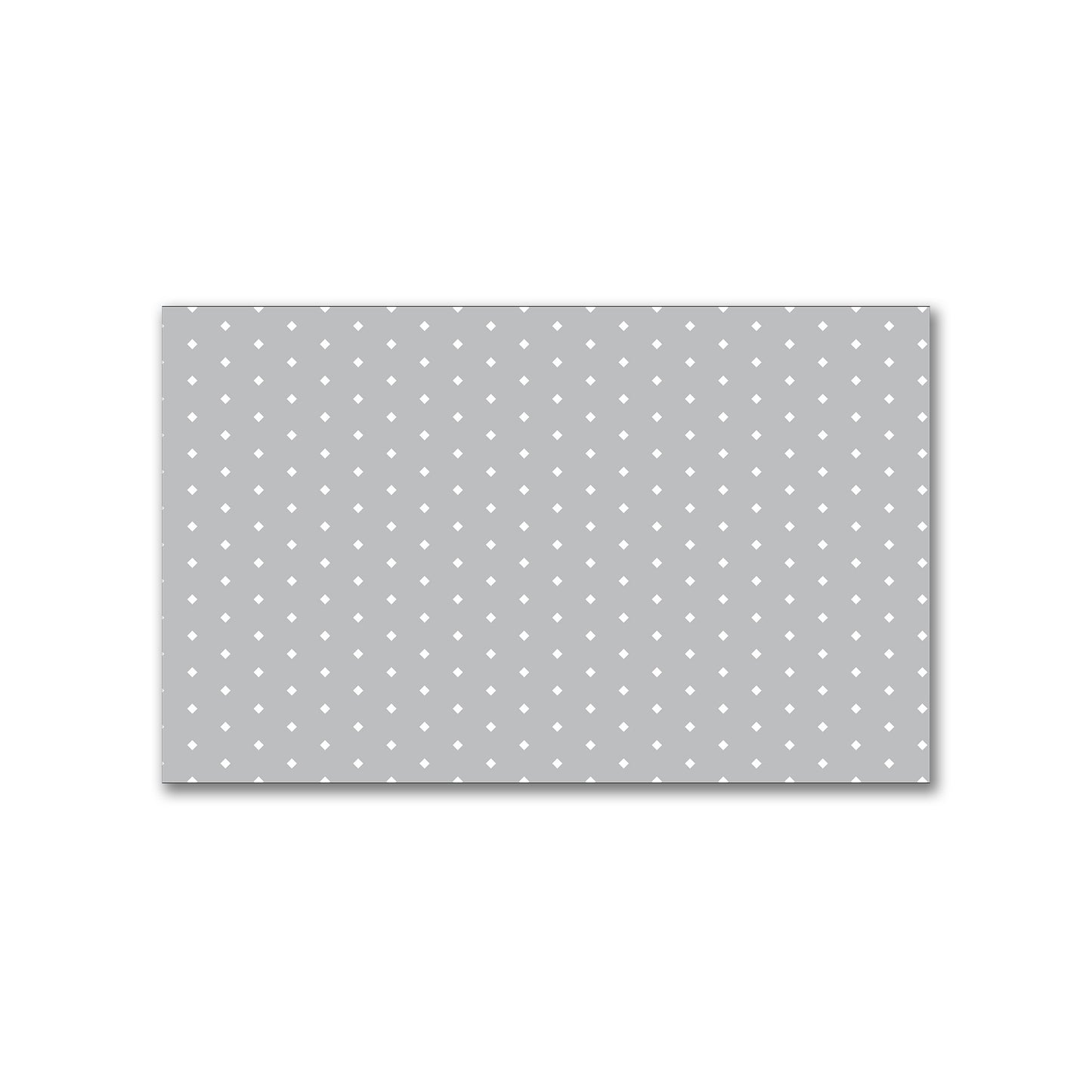 Spun Polyester Fabric with Fine White Diamonds on Grey #FASP-1203-112