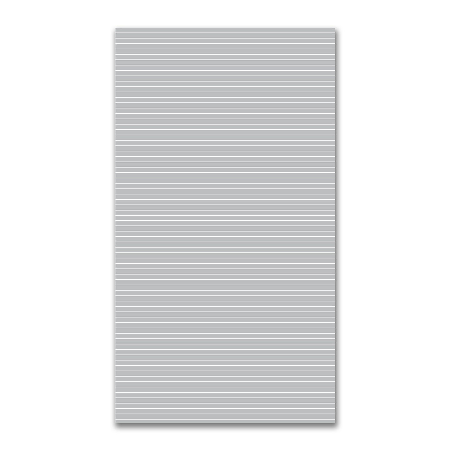 Spun Polyester Fabric with Fine White Stripes on Grey #FASP-1203-152