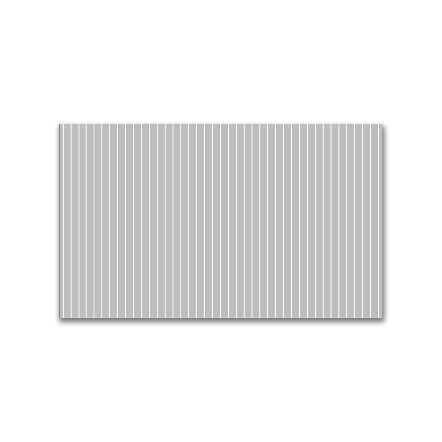 Spun Polyester Fabric with Fine White Stripes on Grey #FASP-1203-152
