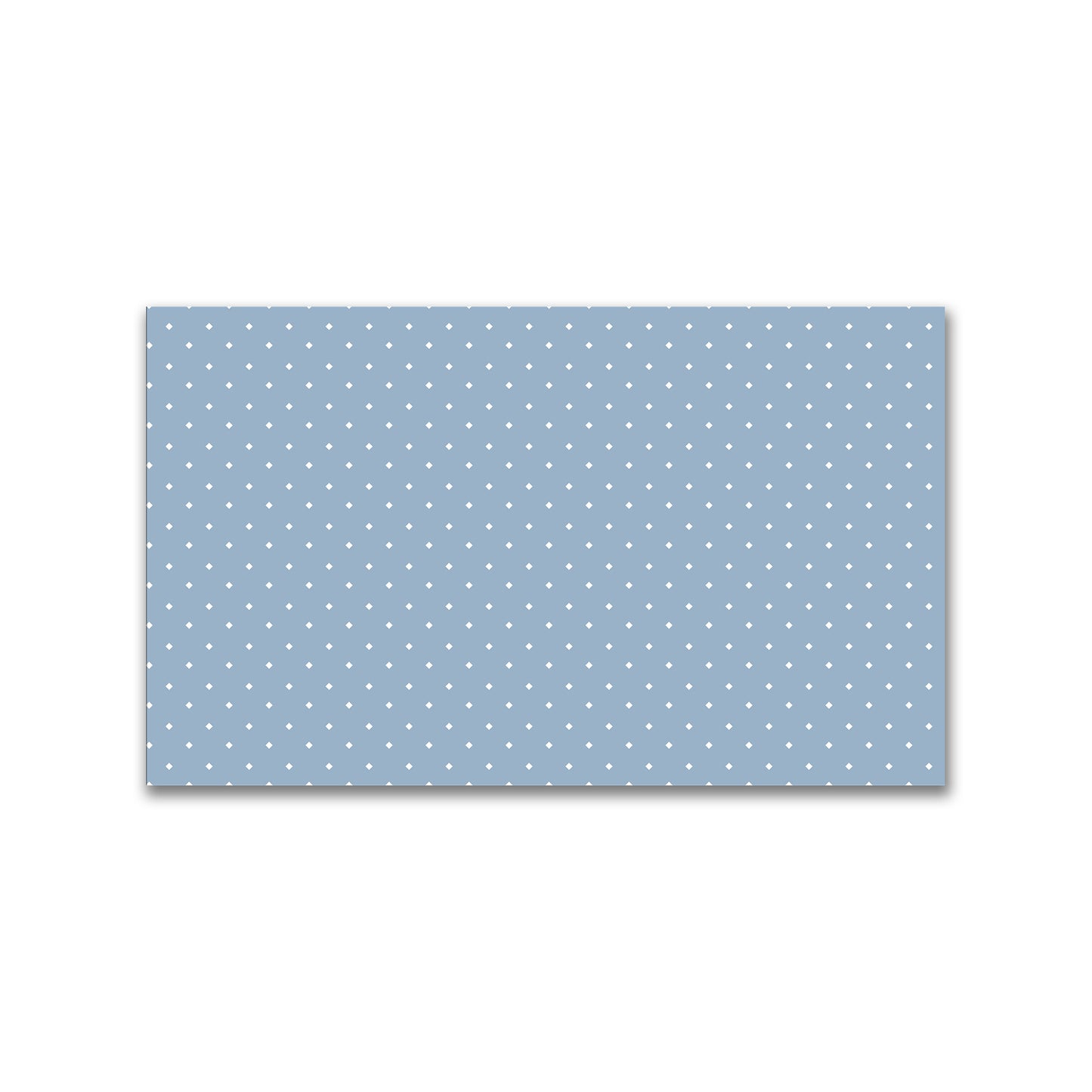 Spun Polyester Fabric with White Diamonds on Blue #FASP-1231-102