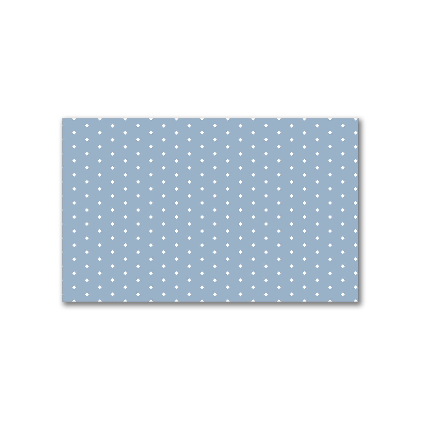 Spun Polyester Fabric with Fine White Diamonds on Blue #FASP-1231-112