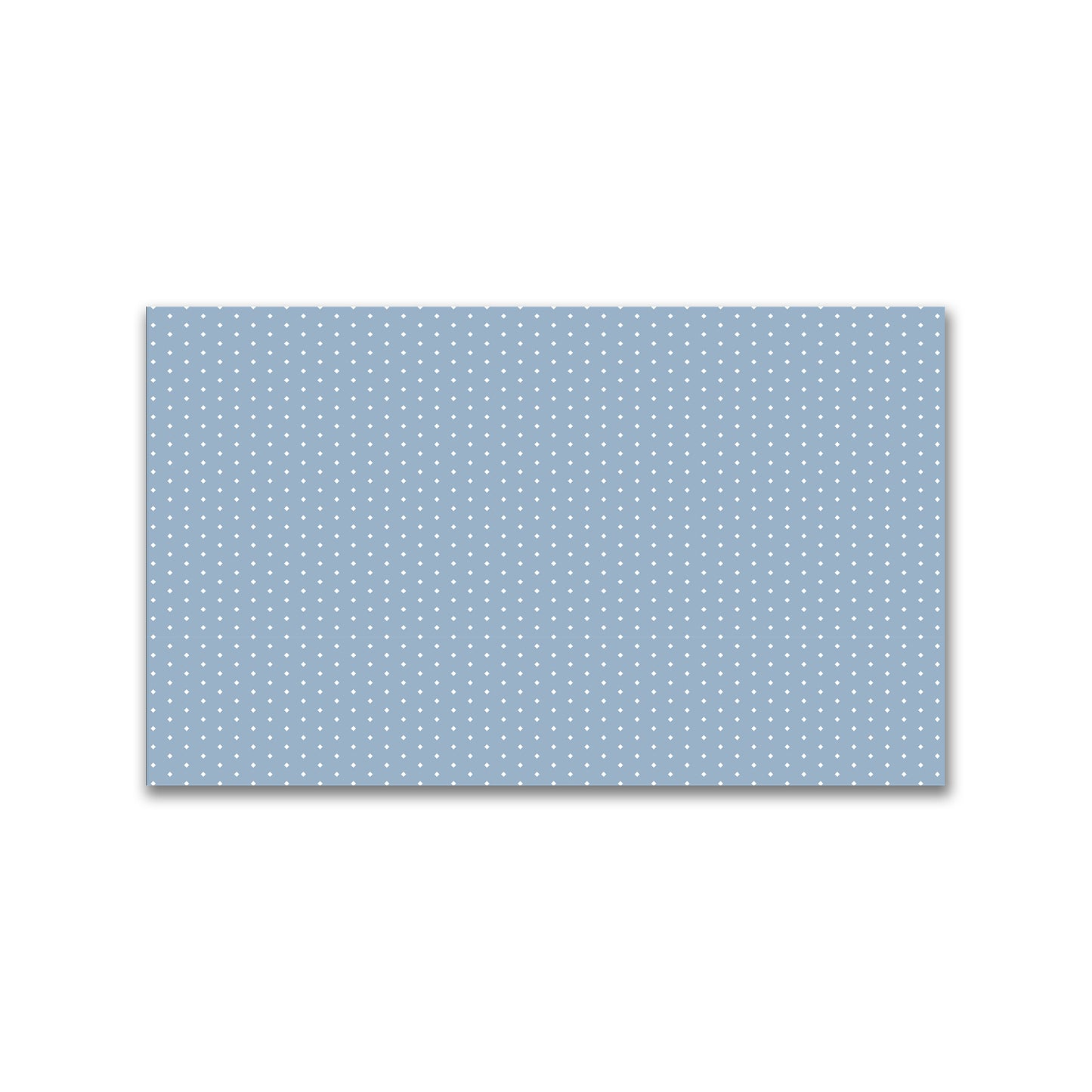 Spun Polyester Fabric with Fine White Diamonds on Blue #FASP-1231-112